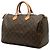 Bolso Boston Louis Vuitton Monogram Speedy 35 Marrón Castaño - vista 2