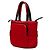Borsa Tote Satchel Prada Small Tessuto Pocket Cargo rossa Rosso - vista 2
