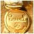 Gold Chanel vergoldete Logo runde Clip-On Ohrringe Golden - Ansicht 4