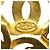 Gold Chanel CC vergoldete Blumenbrosche Golden - Ansicht 5
