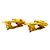 Orecchini a clip ovali placcati oro Chanel CC Gold D'oro - vista 8
