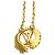 Collar LV Angel Louis Vuitton chapado en oro Dorado - vista 4