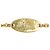 Collar LV Angel Louis Vuitton chapado en oro Dorado - vista 7