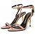 Tom Ford, Nude leather padlock sandals