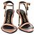 Tom Ford, Nude leather padlock sandals - view 3
