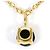 Autre Marque Collana in oro giallo 18K con diamante nero D'oro - vista 3