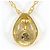 Autre Marque Collar de oro amarillo 18K con diamante marrón Castaño Dorado - vista 3