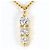 Autre Marque Collana in oro giallo 18K con diamante D'oro