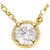 Autre Marque Collana in oro giallo 18K con diamante D'oro