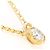 Autre Marque Collana in oro giallo 18K con diamante D'oro - vista 2