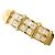 Autre Marque Anello a fascia in oro giallo 18K con diamante D'oro