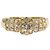 Autre Marque Anello fede in oro giallo 18K e diamanti D'oro