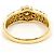 Autre Marque Anello fede in oro giallo 18K e diamanti D'oro - vista 4