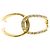Autre Marque Anello fede in oro giallo 18K con diamante D'oro