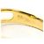 Autre Marque Anello fede in oro giallo 18K con diamante D'oro - vista 4
