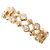Autre Marque Anello fede in oro rosa 18K con diamante D'oro