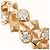 Autre Marque Anello fede in oro rosa 18K con diamante D'oro - vista 2