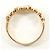 Autre Marque Anello fede in oro rosa 18K con diamante D'oro - vista 3
