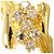 Autre Marque Anello a fascia in oro giallo 18K con diamante D'oro - vista 2