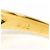 Autre Marque Anello a fascia in oro giallo 18K con diamante D'oro - vista 6