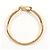 Autre Marque Anello fede in oro rosa 18K con diamante D'oro - vista 2