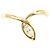 Autre Marque Anello a fascia in oro giallo 18K con diamante D'oro