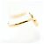 Autre Marque Anello a fascia in oro giallo 18K con diamante D'oro - vista 2