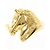 Autre Marque Ehering aus 18K Gelbgold mit Diamant Golden