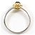 Autre Marque Anello fede in platino PT900 e oro giallo 18K D'oro - vista 2
