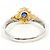 Autre Marque Anello fede in platino PT900 e oro giallo 18K D'oro - vista 3