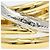 Autre Marque Diamant-Ehering aus Platin und Gelbgold Golden - Ansicht 2