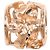 Autre Marque Collana con pendente in oro rosa 14K D'oro