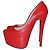 Christian Louboutin Louboutin High-Heel-Schuhe Rot - Ansicht 2