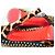 Lady Peep Décolleté Christian Louboutin in camoscio blu con borchie dorate e stampa leopardata Marrone Gold hardware - vista 16