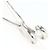 Autre Marque Platinhalskette mit Diamant - Ansicht 2