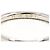 Autre Marque PT585 Platin-Bandring mit 0.01ct Diamant - Ansicht 4