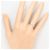 Autre Marque PT585 Platin-Bandring mit 0.01ct Diamant - Ansicht 5