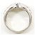 Autre Marque PT900 Platin-Ehering mit Diamant - Ansicht 3