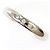 Autre Marque PT900 Platin-Ehering mit Diamant