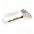Autre Marque PT900 Platin-Ehering mit Diamant - Ansicht 2