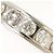 Autre Marque PT900 Platin-Ehering mit Diamant - Ansicht 2