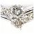 Autre Marque PT900 Platin-Ehering mit Diamant - Ansicht 2