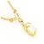 Autre Marque Halskette aus 18K Gelbgold mit Opal Golden - Ansicht 2