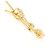 Autre Marque Collar de oro amarillo 18K con diamante Dorado - vista 2
