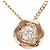 Autre Marque Collana in oro rosa 18K con diamante D'oro
