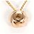 Autre Marque Collana in oro rosa 18K con diamante D'oro - vista 3