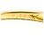 Autre Marque Anello a fascia in oro giallo 18K con diamante D'oro - vista 5