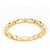 Autre Marque Ehering aus 18K Gelbgold mit Diamanten Golden - Ansicht 3