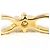 Autre Marque Ehering aus 18K Gelbgold mit Diamanten Golden - Ansicht 4