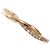 Autre Marque Bague alliance en or rose 18K avec diamant Doré